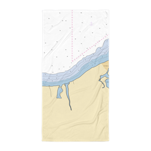 Beacon Harbourside Marina (Stella Niagara, NY) NOAA Chart Towel