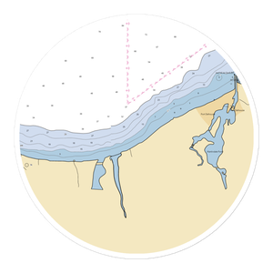 Beacon Harbourside Marina (Stella Niagara, NY) NOAA Chart Sticker