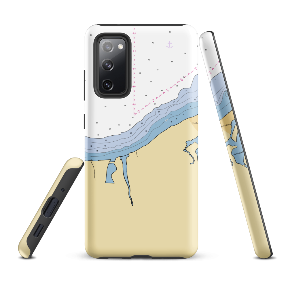 Campbells Boats (Stella Niagara, NY) NOAA Chart Samsung Phone Case Samsung Galaxy S20 FE model shown