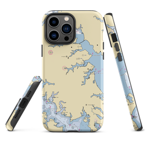 Spa Creek Marina (Annapolis, MD) NOAA Chart  Tough iPhone Case