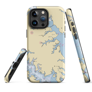 Spa Creek Marina (Annapolis, MD) NOAA Chart  Tough iPhone Case