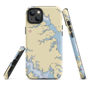 Olde Towne Marina (Annapolis, MD) NOAA Chart  Tough iPhone Case