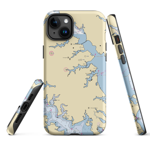 Olde Towne Marina (Annapolis, MD) NOAA Chart  Tough iPhone Case