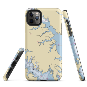 Olde Towne Marina (Annapolis, MD) NOAA Chart  Tough iPhone Case