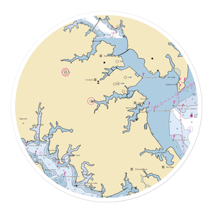 South Annapolis Yacht Centre (Annapolis, MD) NOAA Chart Sticker