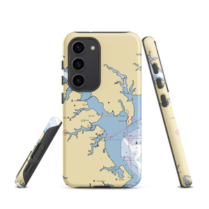 The Chandler Dock (Annapolis, MD) NOAA Chart Samsung Phone Case