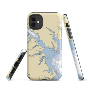 The Chandler Dock (Annapolis, MD) NOAA Chart  Tough iPhone Case