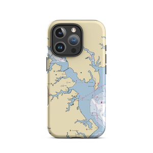 The Chandler Dock (Annapolis, MD) NOAA Chart  Tough iPhone Case