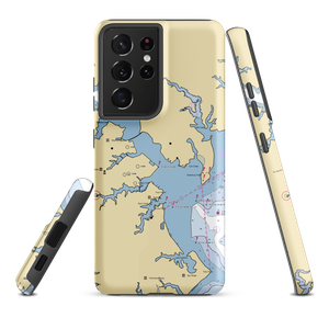 Annapolis Harbormaster (Annapolis, MD) NOAA Chart Samsung Phone Case