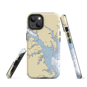 Annapolis Harbormaster (Annapolis, MD) NOAA Chart  Tough iPhone Case