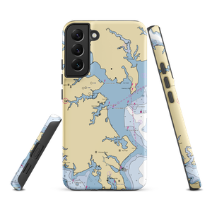 Annapolis Marriott Waterfront Hotel (Annapolis, MD) NOAA Chart Samsung Phone Case