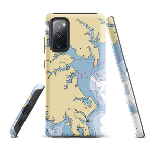 Annapolis Marriott Waterfront Hotel (Annapolis, MD) NOAA Chart Samsung Phone Case