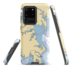 Annapolis Marriott Waterfront Hotel (Annapolis, MD) NOAA Chart Samsung Phone Case