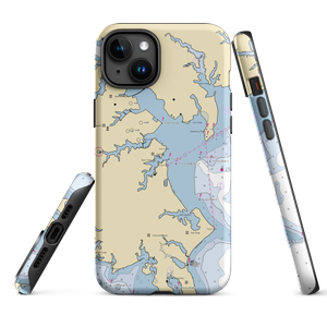 Annapolis Marriott Waterfront Hotel (Annapolis, MD) NOAA Chart  Tough iPhone Case