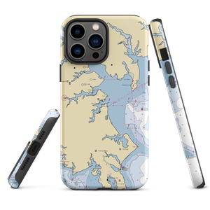 Annapolis Yacht Basin Company (Annapolis, MD) NOAA Chart  Tough iPhone Case