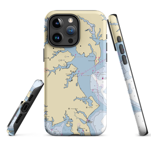 Annapolis Yacht Basin Company (Annapolis, MD) NOAA Chart  Tough iPhone Case