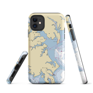 Annapolis Yacht Club (Annapolis, MD) NOAA Chart  Tough iPhone Case