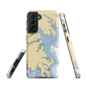 Annapolis City Marina (Annapolis, MD) NOAA Chart Samsung Phone Case