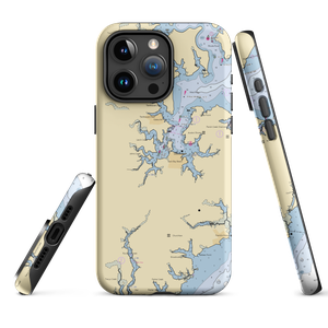 Chesapeake Yacht Club (Churchton, MD) NOAA Chart  Tough iPhone Case