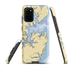 Clarks Landing Yacht Sales Shady Side, Maryland (Churchton, MD) NOAA Chart Samsung Phone Case