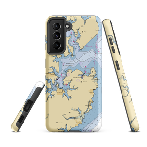 Parish Creek Landing (Churchton, MD) NOAA Chart Samsung Phone Case