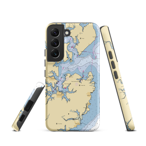 Parish Creek Landing (Churchton, MD) NOAA Chart Samsung Phone Case