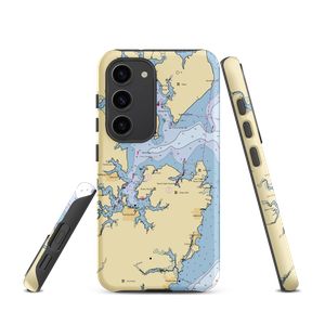 Parish Creek Landing (Churchton, MD) NOAA Chart Samsung Phone Case