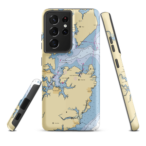 Parish Creek Landing (Churchton, MD) NOAA Chart Samsung Phone Case