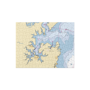 Parish Creek Landing (Churchton, MD) NOAA Chart Jigsaw Puzzle