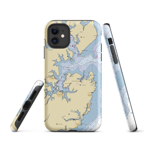 Leatherbury Point Marina (Churchton, MD) NOAA Chart  Tough iPhone Case