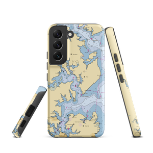 Fisherman's Dock (Churchton, MD) NOAA Chart Samsung Phone Case