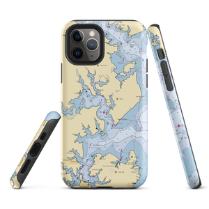 Fisherman's Dock (Churchton, MD) NOAA Chart  Tough iPhone Case