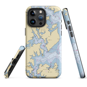 Fisherman's Dock (Churchton, MD) NOAA Chart  Tough iPhone Case