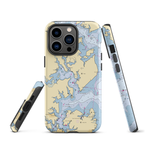 Fisherman's Dock (Churchton, MD) NOAA Chart  Tough iPhone Case