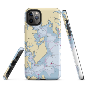 Mayo Ridge Marina (Churchton, MD) NOAA Chart  Tough iPhone Case