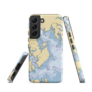 South River Marina (Churchton, MD) NOAA Chart Samsung Phone Case