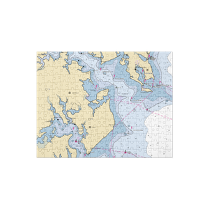 South River Marina (Churchton, MD) NOAA Chart Jigsaw Puzzle