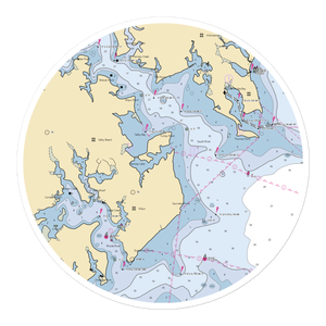 Burr Yacht Sales (Churchton, MD) NOAA Chart Sticker