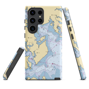 Sagamore Blue Anchor Yacht Basin (Churchton, MD) NOAA Chart Samsung Phone Case