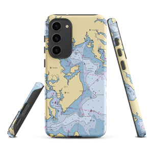 Selby Bay Yacht Club (Churchton, MD) NOAA Chart Samsung Phone Case