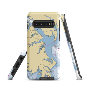 Bert Jabin's Yacht Yard (Annapolis, MD) NOAA Chart Samsung Phone Case