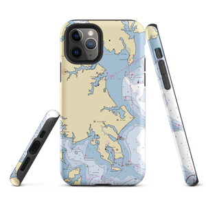 Chesapeake Harbour Marina (Annapolis, MD) NOAA Chart  Tough iPhone Case