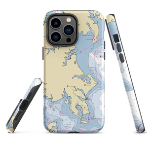 Chesapeake Harbour Marina (Annapolis, MD) NOAA Chart  Tough iPhone Case