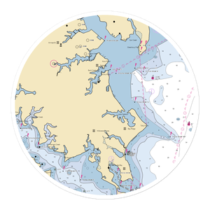 Chesapeake Harbour Marina (Annapolis, MD) NOAA Chart Sticker