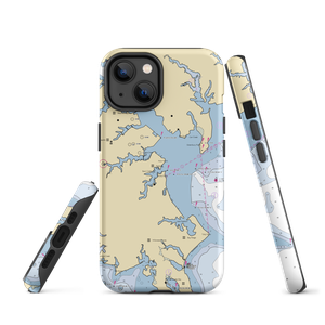 The Marina at Nautilus Point (Annapolis, MD) NOAA Chart  Tough iPhone Case