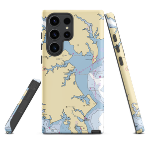 Eastport Yacht Club (Annapolis, MD) NOAA Chart Samsung Phone Case