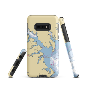 US Naval Academy - off limits to private vessels (Annapolis, MD) NOAA Chart Samsung Phone Case