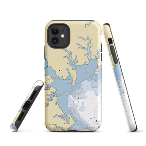 Carr Creek Marina (Annapolis, MD) NOAA Chart  Tough iPhone Case