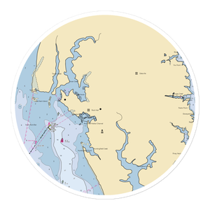 Haven Harbour South (Rock Hall, MD) NOAA Chart Sticker