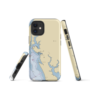 Waterman's Crab House (Rock Hall, MD) NOAA Chart  Tough iPhone Case